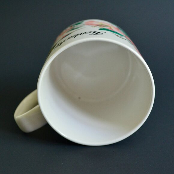 Kentucky Souvenir Coffee Mug Ceramic Hummingbird Vintage Floral - Picture 6 of 7